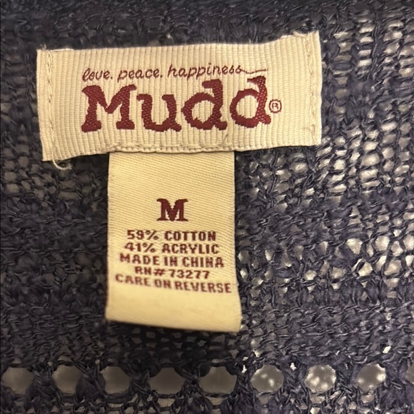 Mudd Navy Blue Women's Sweater - Picture 2 of 7